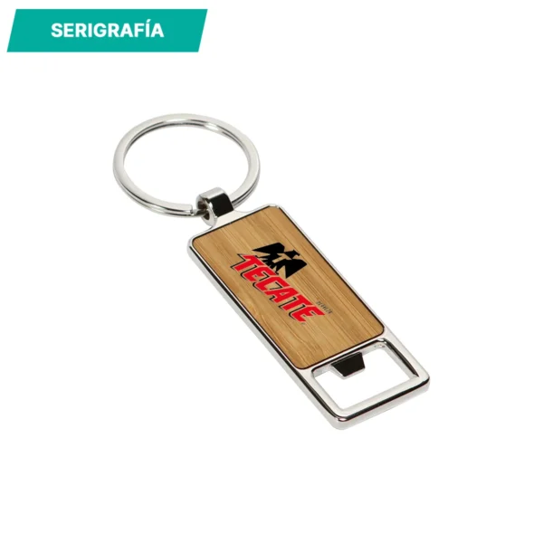 Llavero de bambú Fahan.