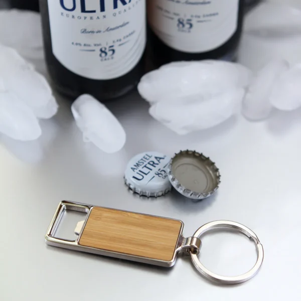 Llavero de bambú Fahan.