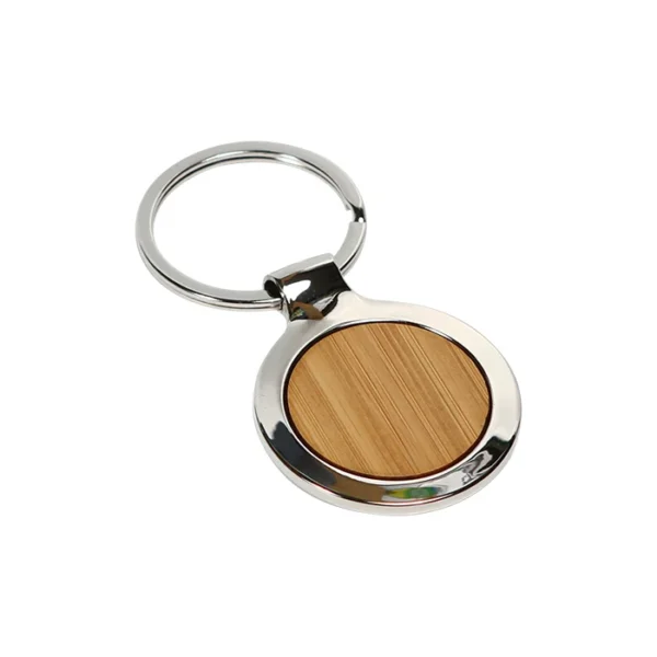 Llavero de bambú Ennis.