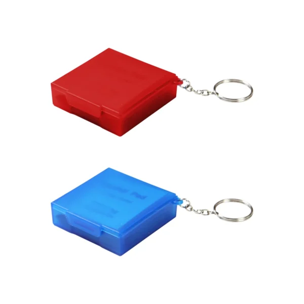 Llavero contenedor con 10 pads.