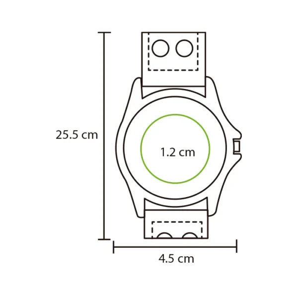 rp-061-gal-1 Reloj de pulso.