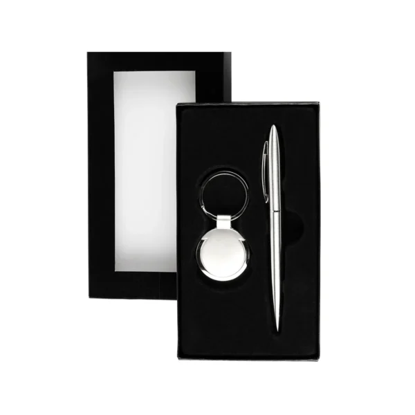 Set de llavero con bolígrafo Condesa.