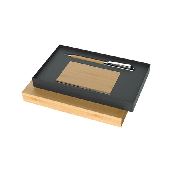 Set de pluma y tarjetero Daraya.