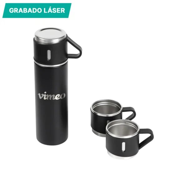 st-034-gal-2 Set de termo y tazas Camini.