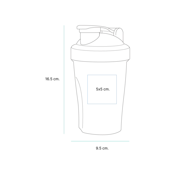 Botella mezcladora Broome.