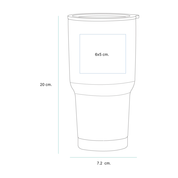 te-054-gal-2 Termo Nadi. 850 ml.