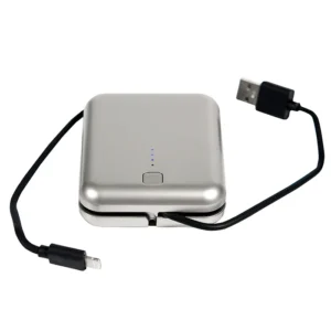 Power bank de 5,200 mAh.