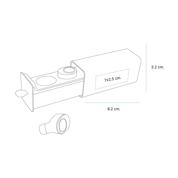 Audífonos inalámbricos Nebbi.