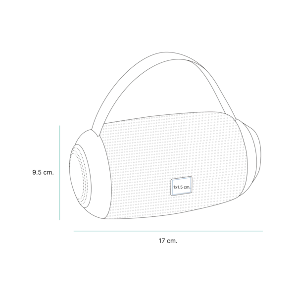 Bocina cilíndrica Vercelli.