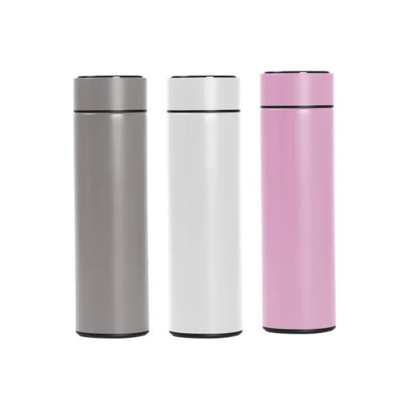 Termo con termómetro.