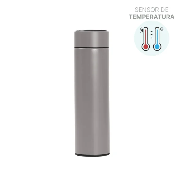 Termo con termómetro.