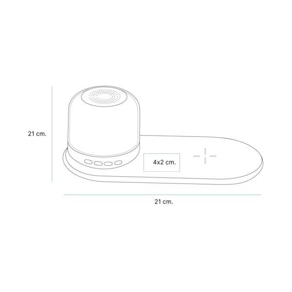 Juego de cargador inalambrico Hasaka.