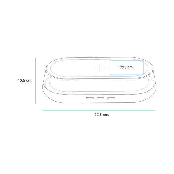 th-253-gal-7 Cargador inalámbrico Bayel.