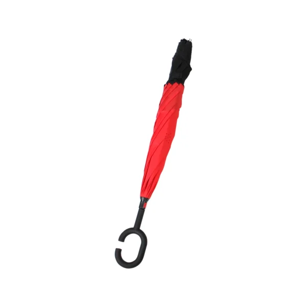 Paraguas invertido bi-tono.