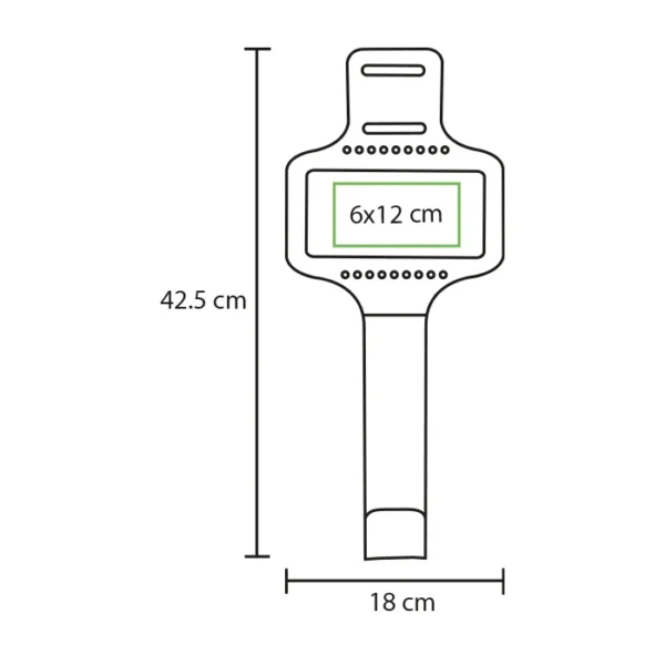 Brazalete deportivo Banff.