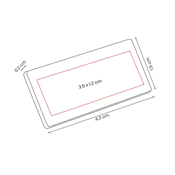 PLACA METÁLICA CON GRABADO