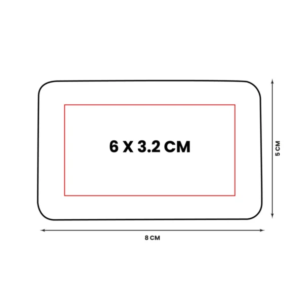 PLACA METÁLICA CON GRABADO GDE