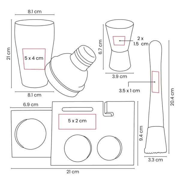 SET SHAKER KORAI
