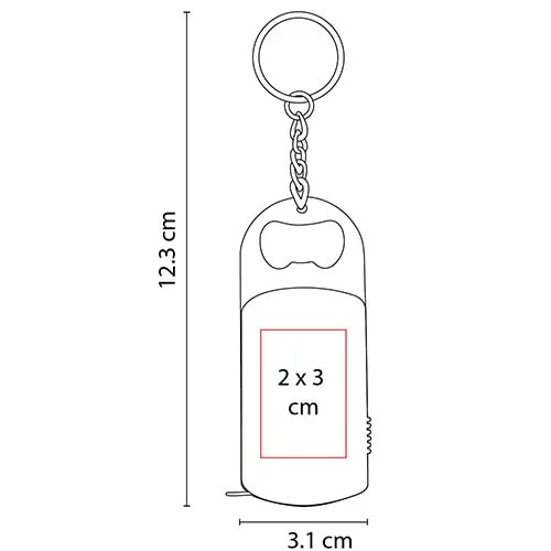 LLAVERO DESTAPADOR KINZIG
