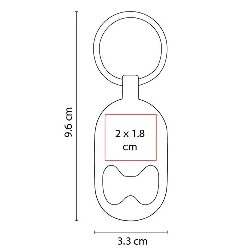 LLAVERO DESTAPADOR TELSEN