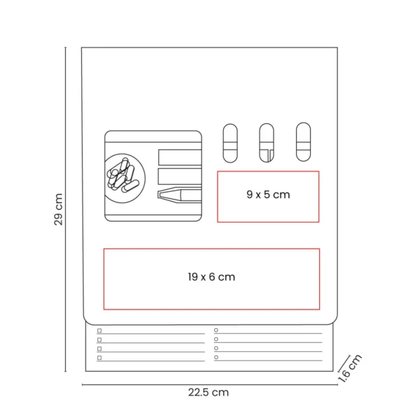 hl-7000-vec-1 PORTA NOTAS KALEM