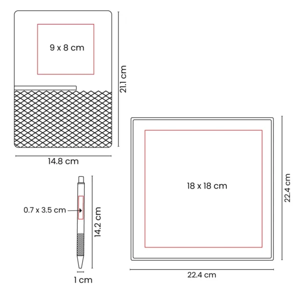 SET DE LIBRETA ZLATNA