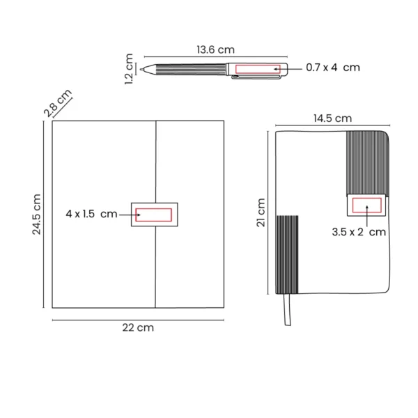 hl-9106-vec-1 SET DE LIBRETA DICKENS