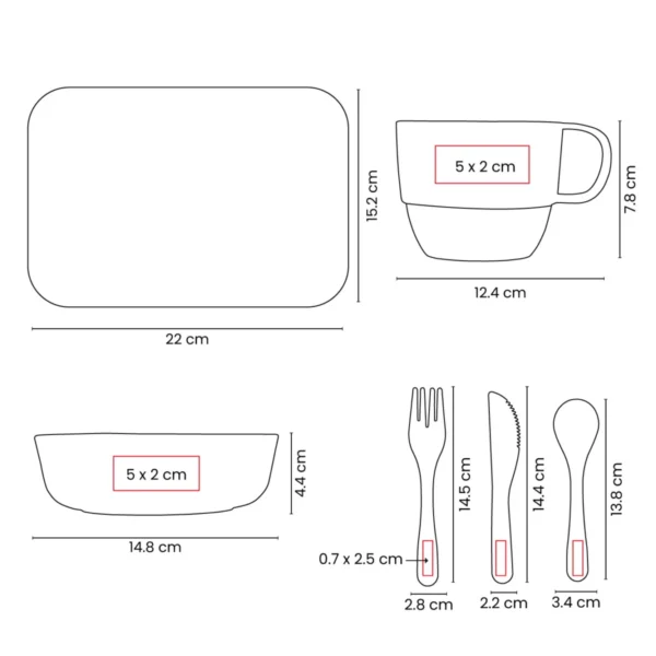 VAJILLA INDIVIDUAL ZEKE