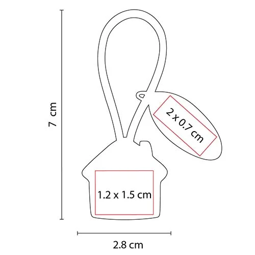 LLAVERO CASA CON PLACA