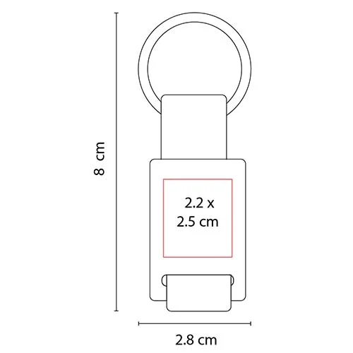 m-5813-vec-1 LLAVERO CASPIO
