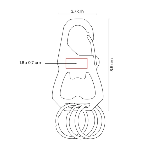 m-7477-vec-1 LLAVERO KAGI