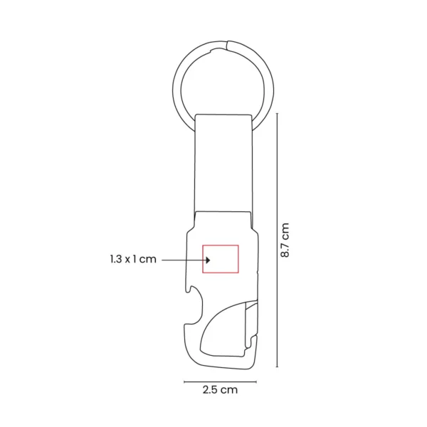 m-7985-vec-1 LLAVERO DESTAPADOR PILSEN