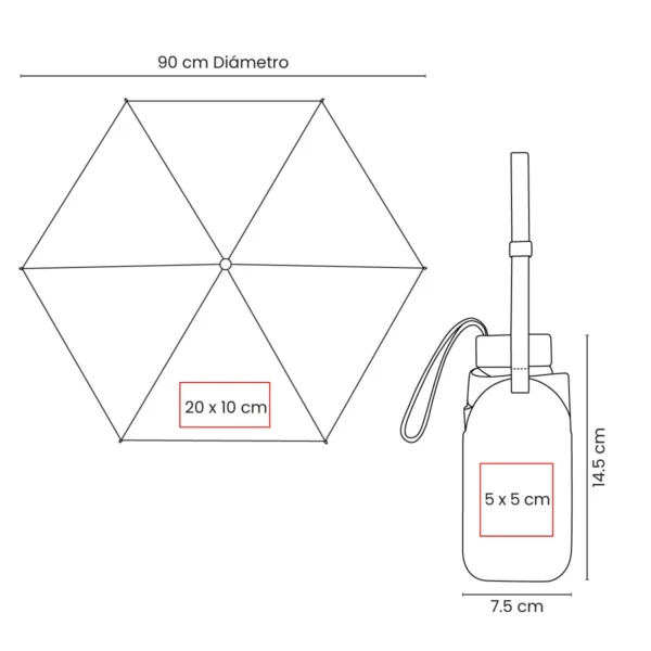 par-032-vec-1 PARAGUAS VENUS