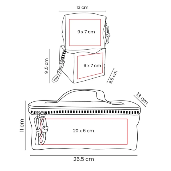 pro-096-vec-1 SET ORGANIZADOR DE VIAJE VIARE