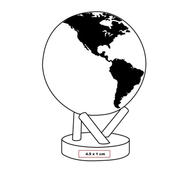 GLOBO TERRÁQUEO PHILEAS