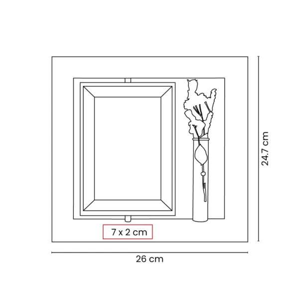 prt-122-vec-1 PORTARRETRATO ROSMARY