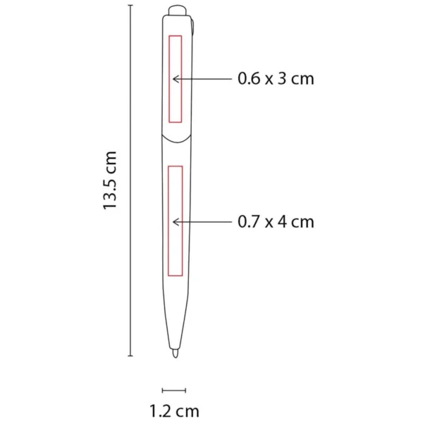 sh-3410-vec-1 BOLÍGRAFO CARMIN
