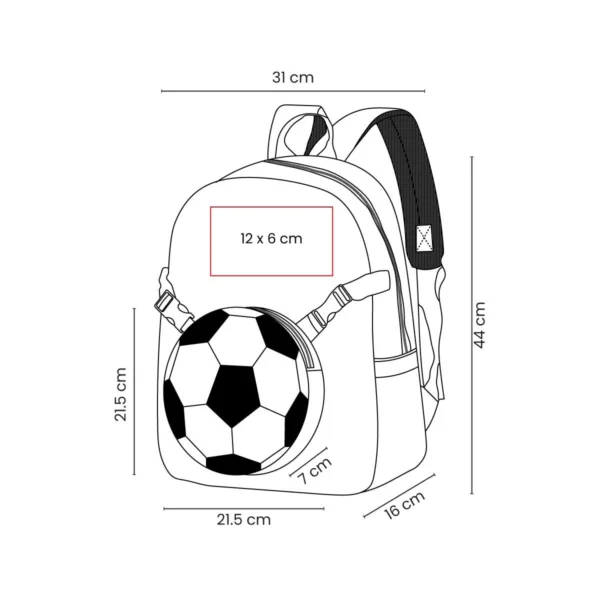 soc-096-vec-1 MOCHILA SOCCER